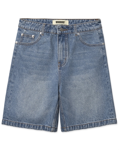 Woodbird - WBLeroy Orig Shorts - Blue Washed